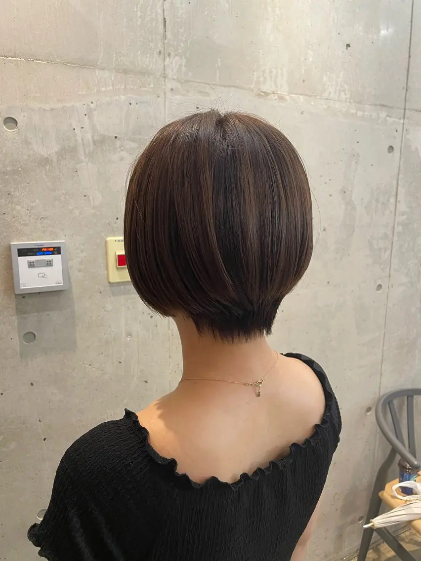 ショート カット ヘアカラー トリートメント KOUSUKE /レイヤーカットのヘアスタイル