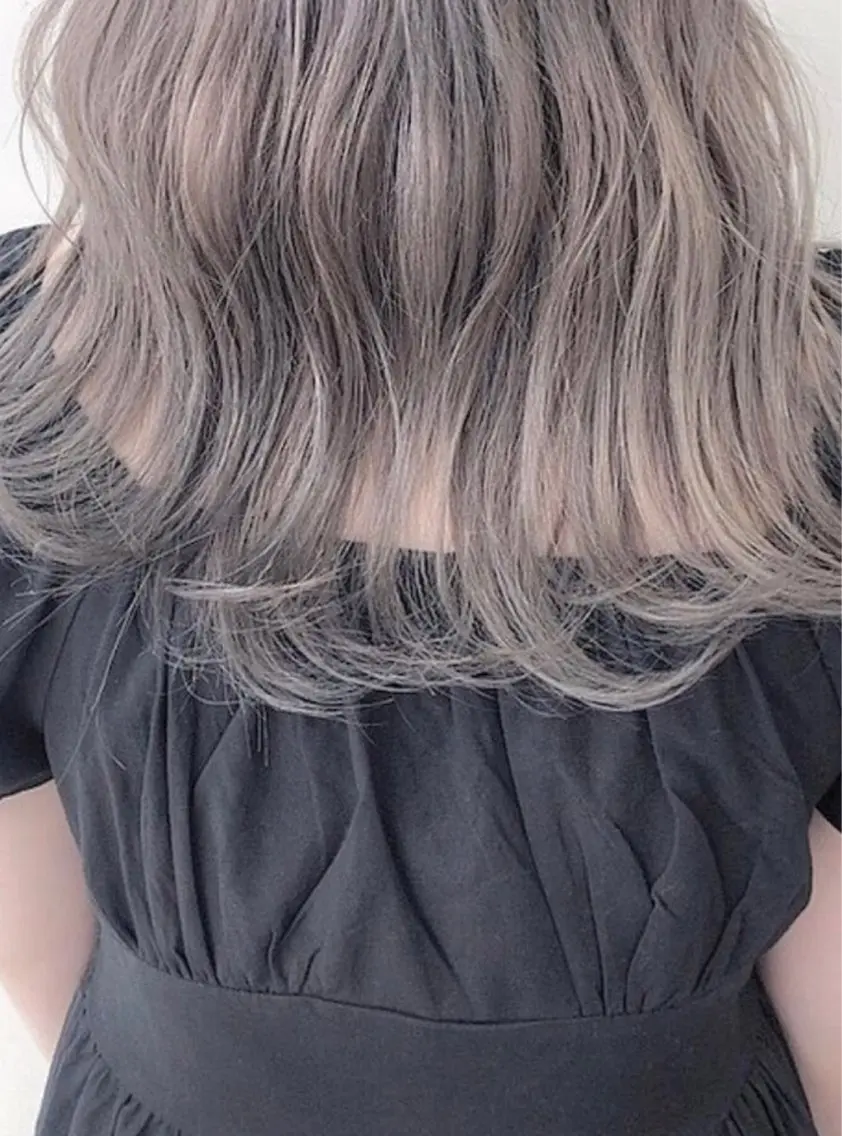 【🌈好きな色に🌈】カット+ダブルカラー+3stepトリートメント💗 Refaファインバブル付き!の写真