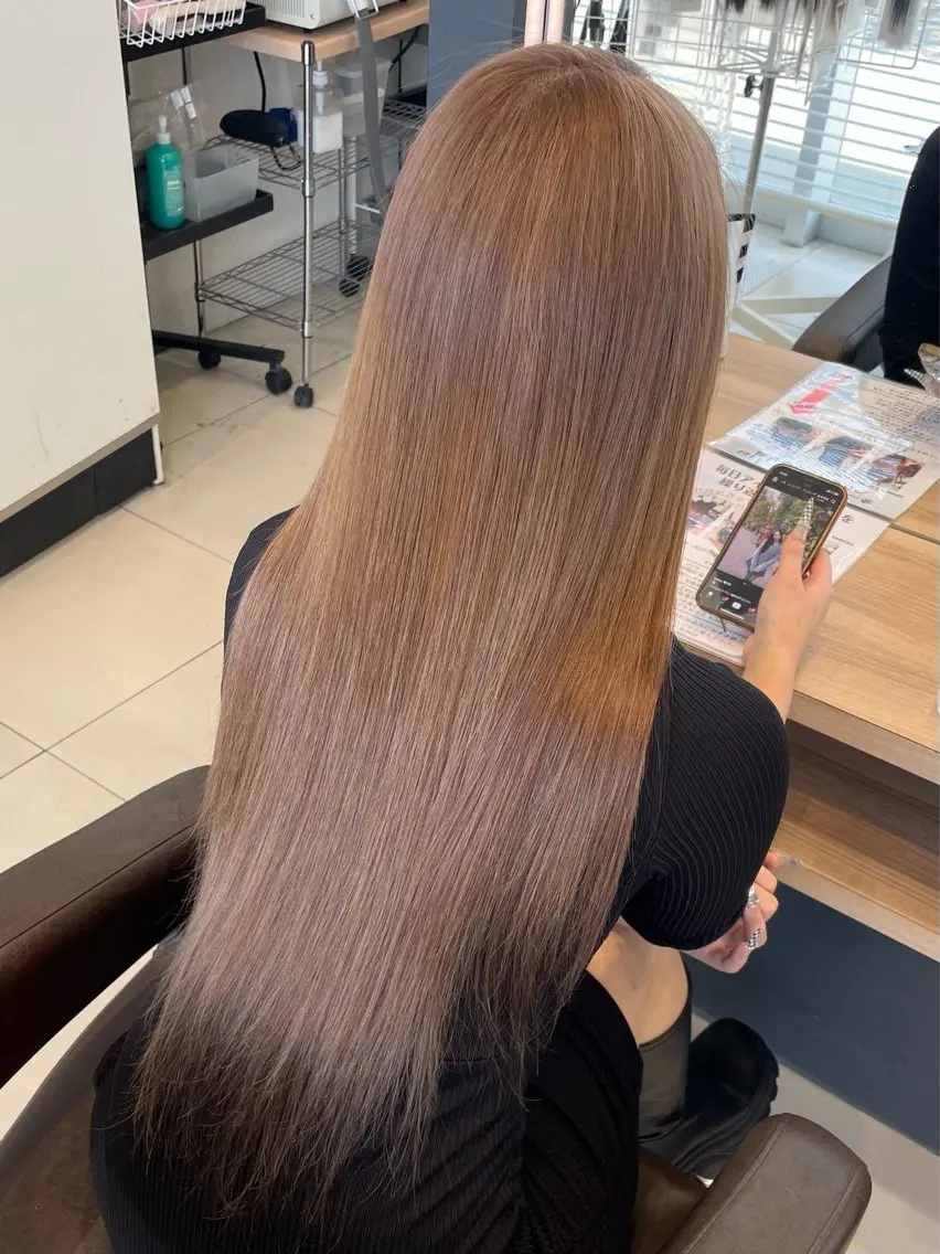 地毛風シールエクステ ｜Riaのヘアスタイル