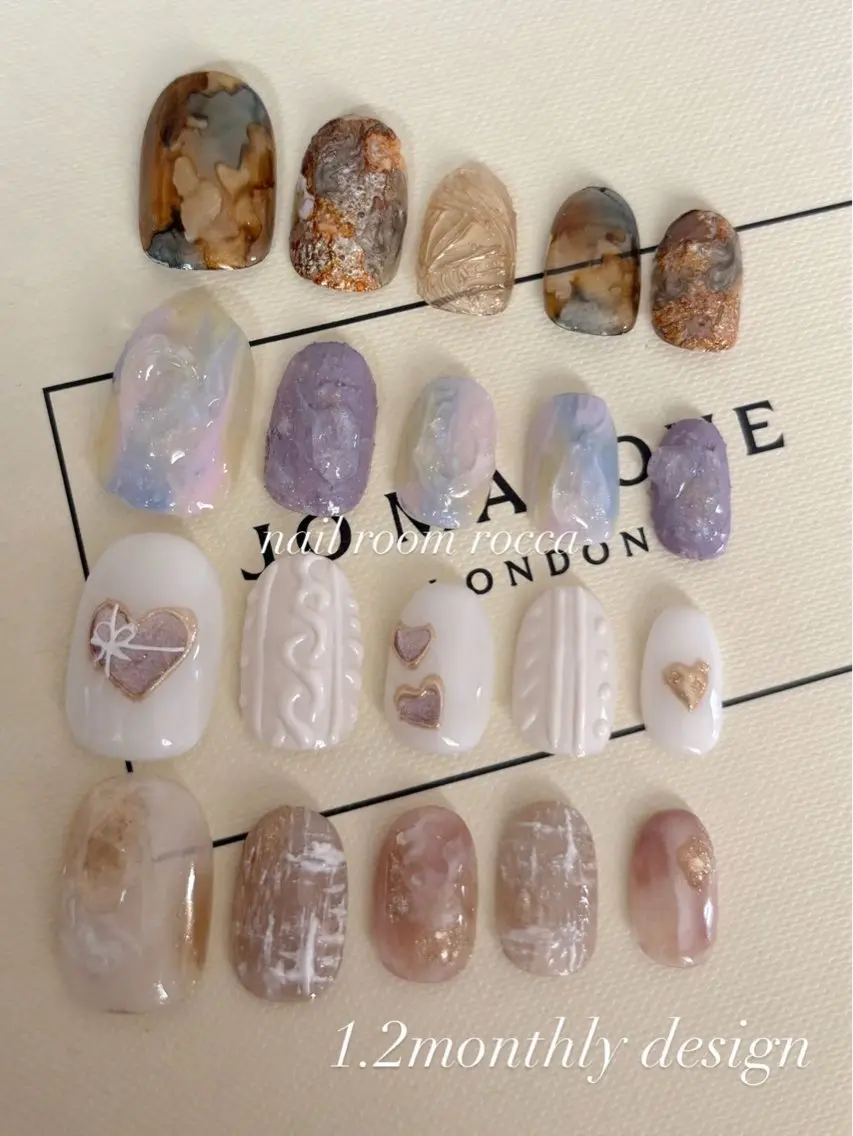 ネイル ハンドネイル 茂野 恵のネイルデザイン
