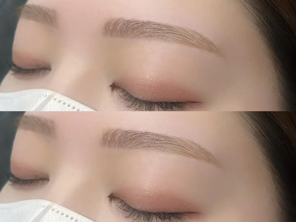 【垢抜けNo.1眉💎】黄金比スタイリング×美眉WAX✨仕上げメイク付き🎀の写真