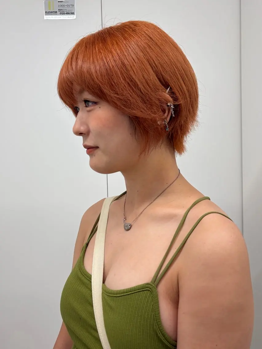 ショート カラー ヘアカラー mariya ／海外ヘアのヘアスタイル