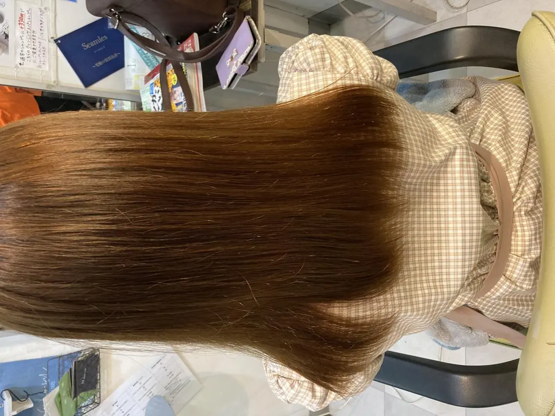 ミディアム 髪質改善 トリートメント カット ヘアカラー トリートメント 💐リラジュネス💐 美髪Salon💫のヘアスタイル
