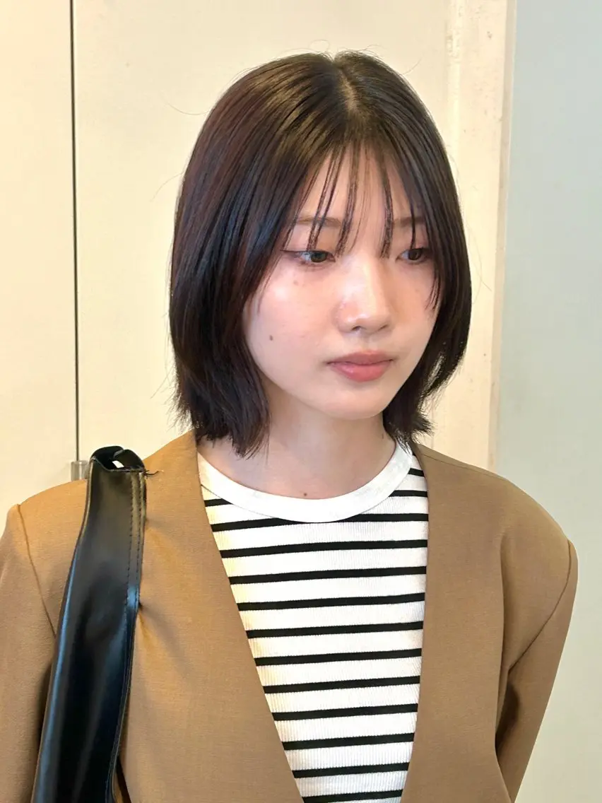 ショート カラー カット ヘアカラー トリートメント ナチュラル大人っぽい スタイル　MAORIのヘアスタイル