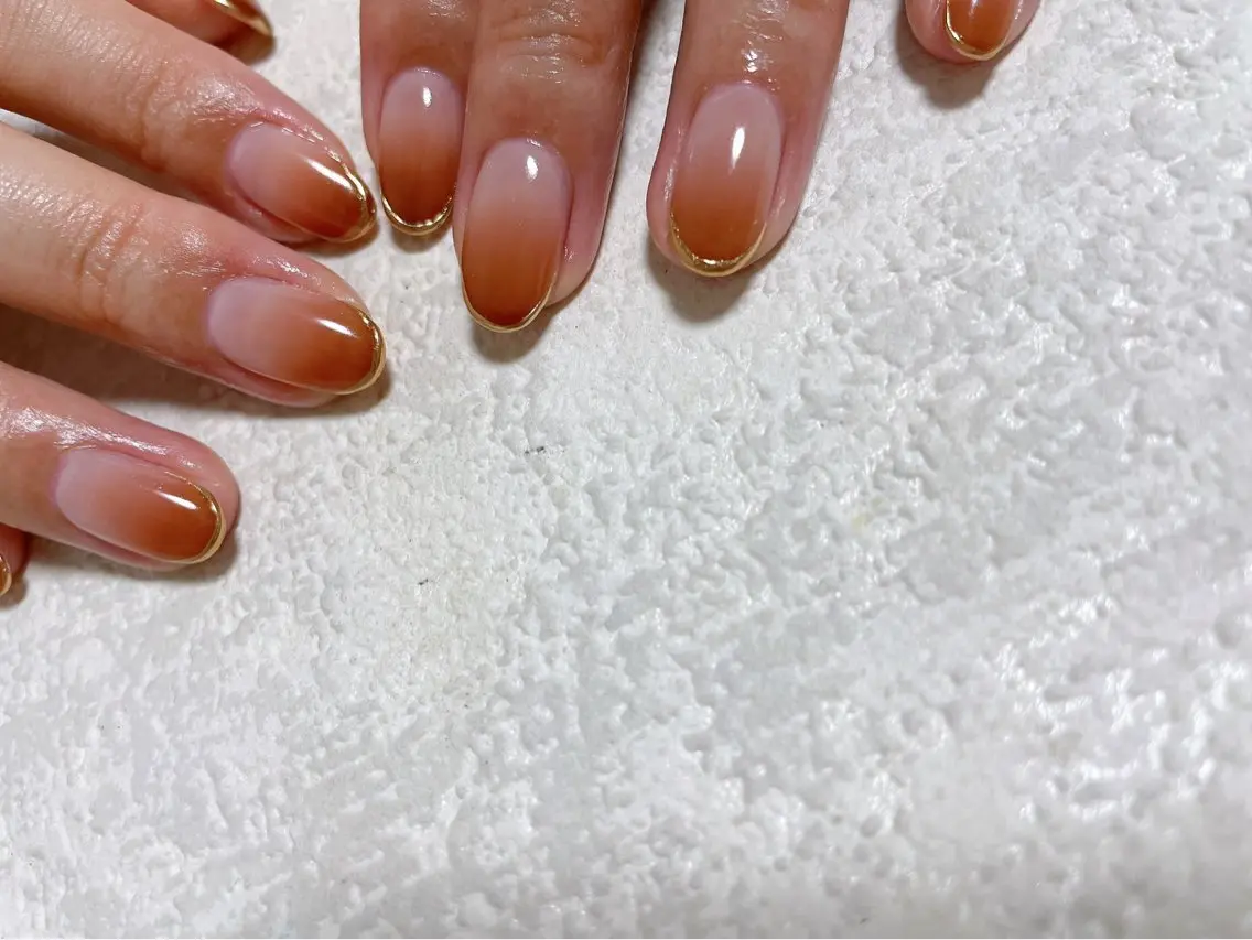 ネイル ジェルネイル メンズネイル ミラーネイル パラジェル シンプルネイル kiki nail たまプラーザのネイルデザイン