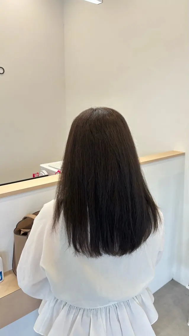 セミロング カラー ヘアカラー Agu. / KAEDEのヘアスタイル