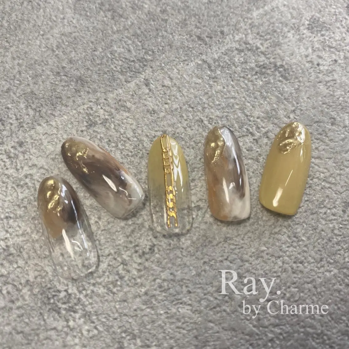 ネイル Ray. /綺麗目ニュアンスのネイルデザイン