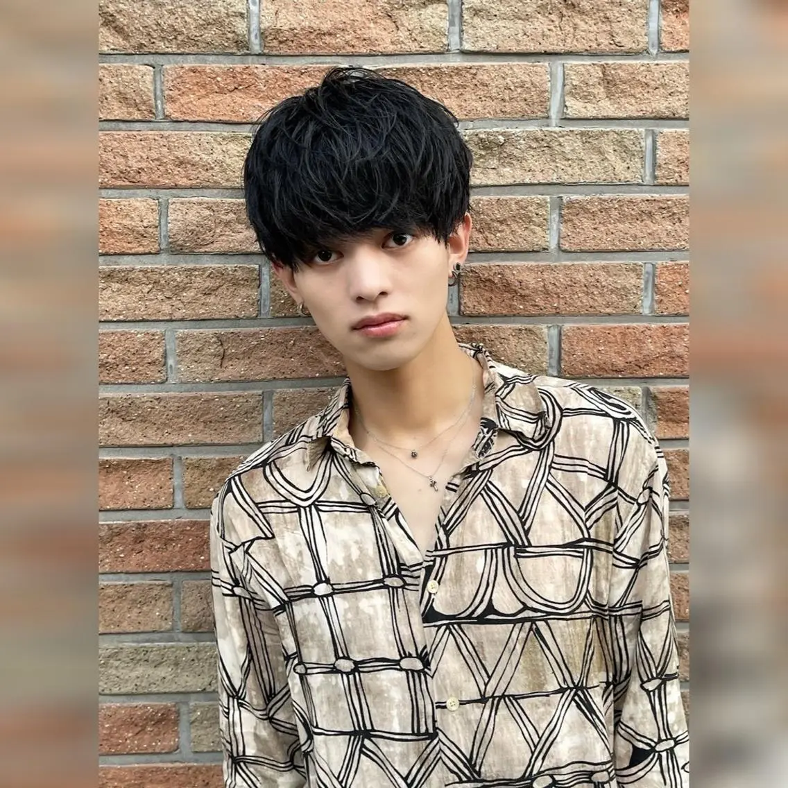 ショート カラー パーマ ヘアアレンジ メンズ キッズ ネイル マツエク・マツパ アイブロウ センターパート マッシュ メンズパーマ 刈り上げ 波巻きパーマ お悩み解決 園田翔大のヘアスタイル