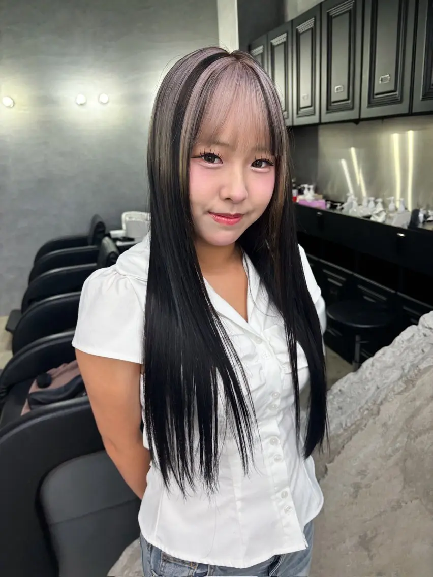 ロング カラー ヘアカラー デザインカラー /rioのヘアスタイル