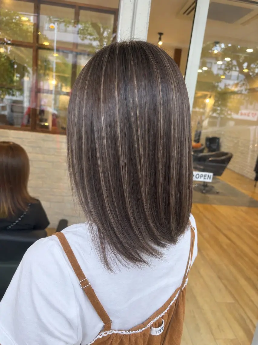 ミディアム ヘアカラー トリートメント RYO ☆のヘアスタイル