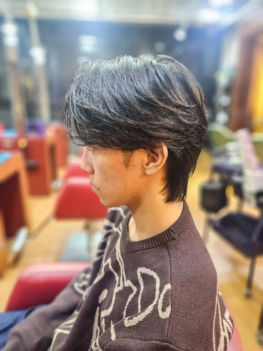 ☀️ニュアンスパーマ+メンズカットの写真