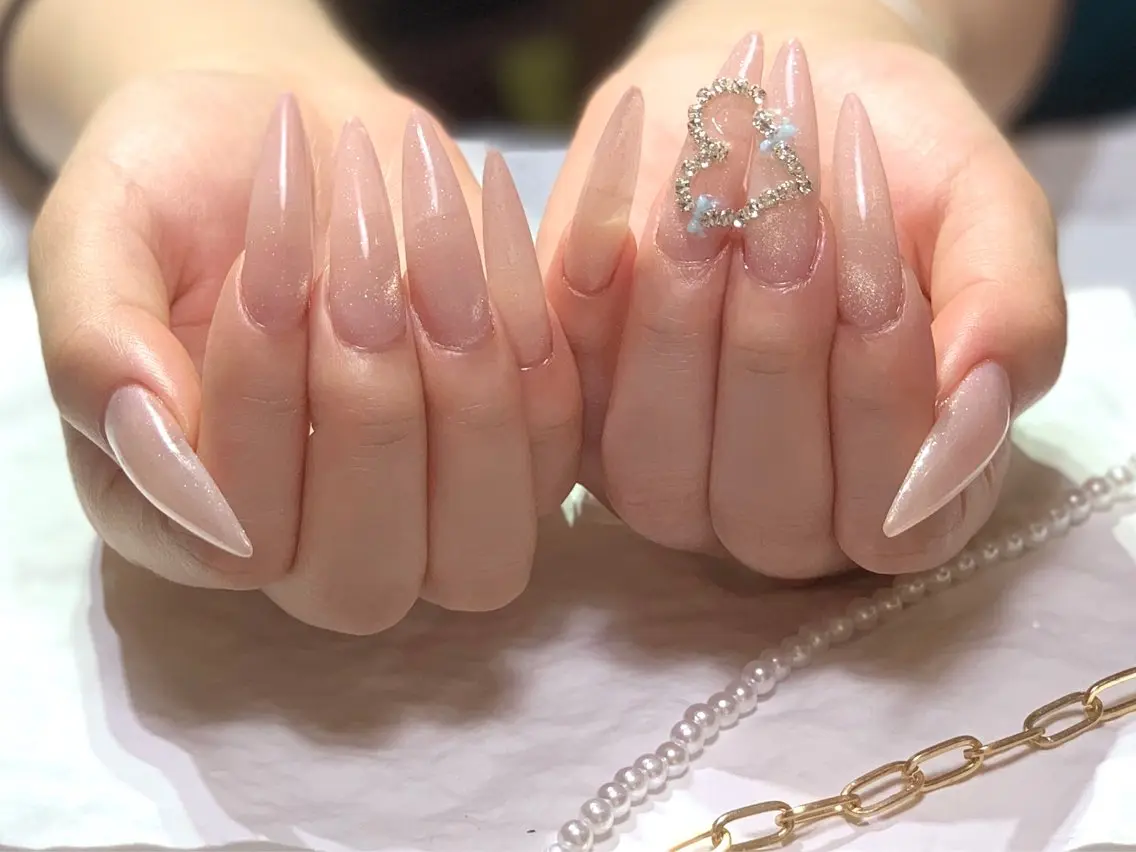 ネイル マグネットネイル ワンカラーネイル ハンドネイル Nailst いずみのネイルデザイン
