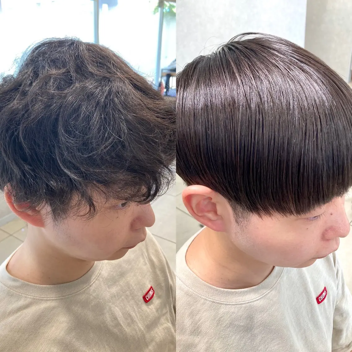 メンズ カット 縮毛矯正 💠メンズ縮毛矯正 /パーマ💠林慶太のヘアスタイル
