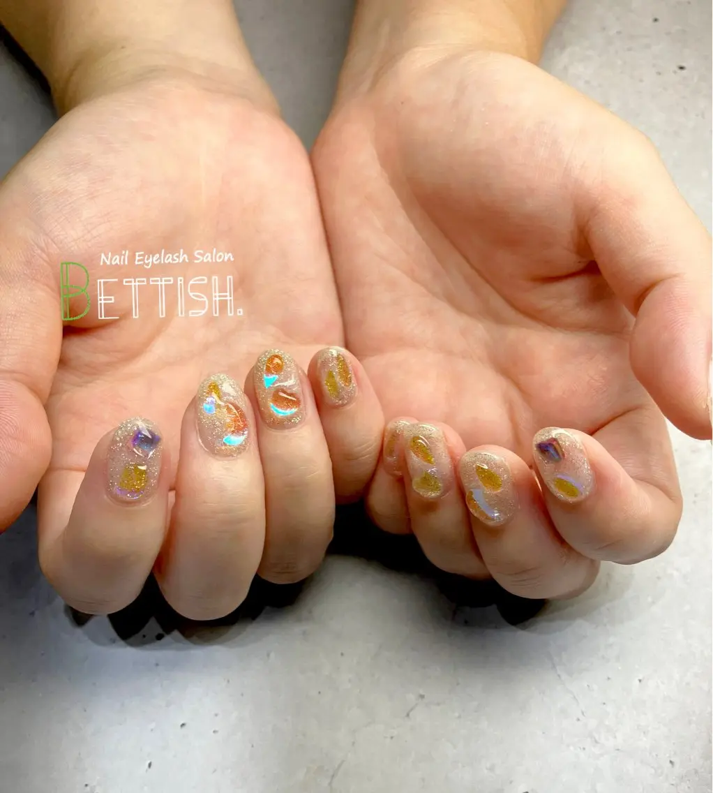 ネイル キラキラネイル BETTISH. KUMIKO☺︎︎のネイルデザイン