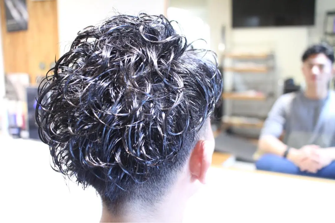 ショート パーマ メンズ creep hair nozomiのヘアスタイル