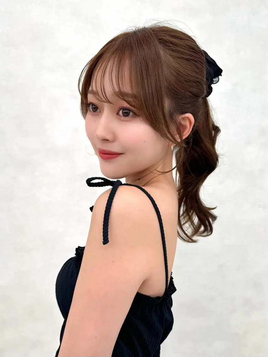 カラー 顔周り🇰🇷韓国 レイヤー/いづみ💞のヘアスタイル
