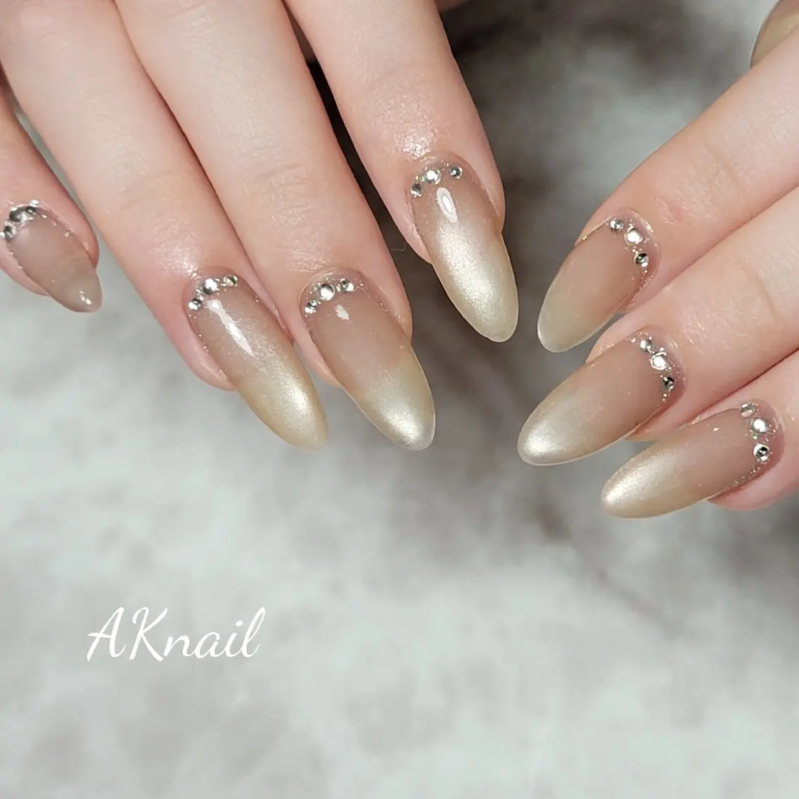 ネイル アートネイル ハンドネイル ネイル&巻き爪サロン AKnailのネイルデザイン