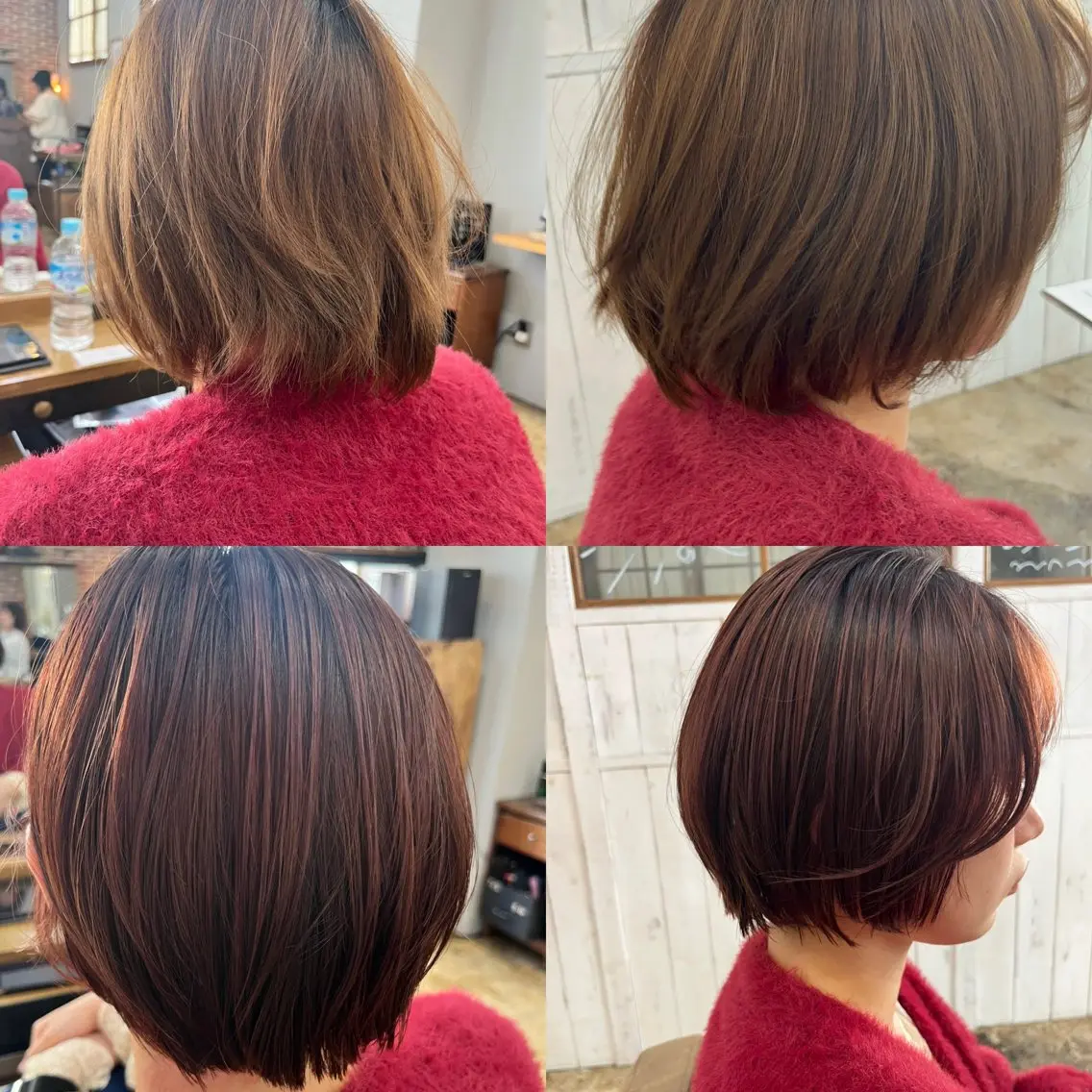 ショート 山口 真里亜のヘアスタイル