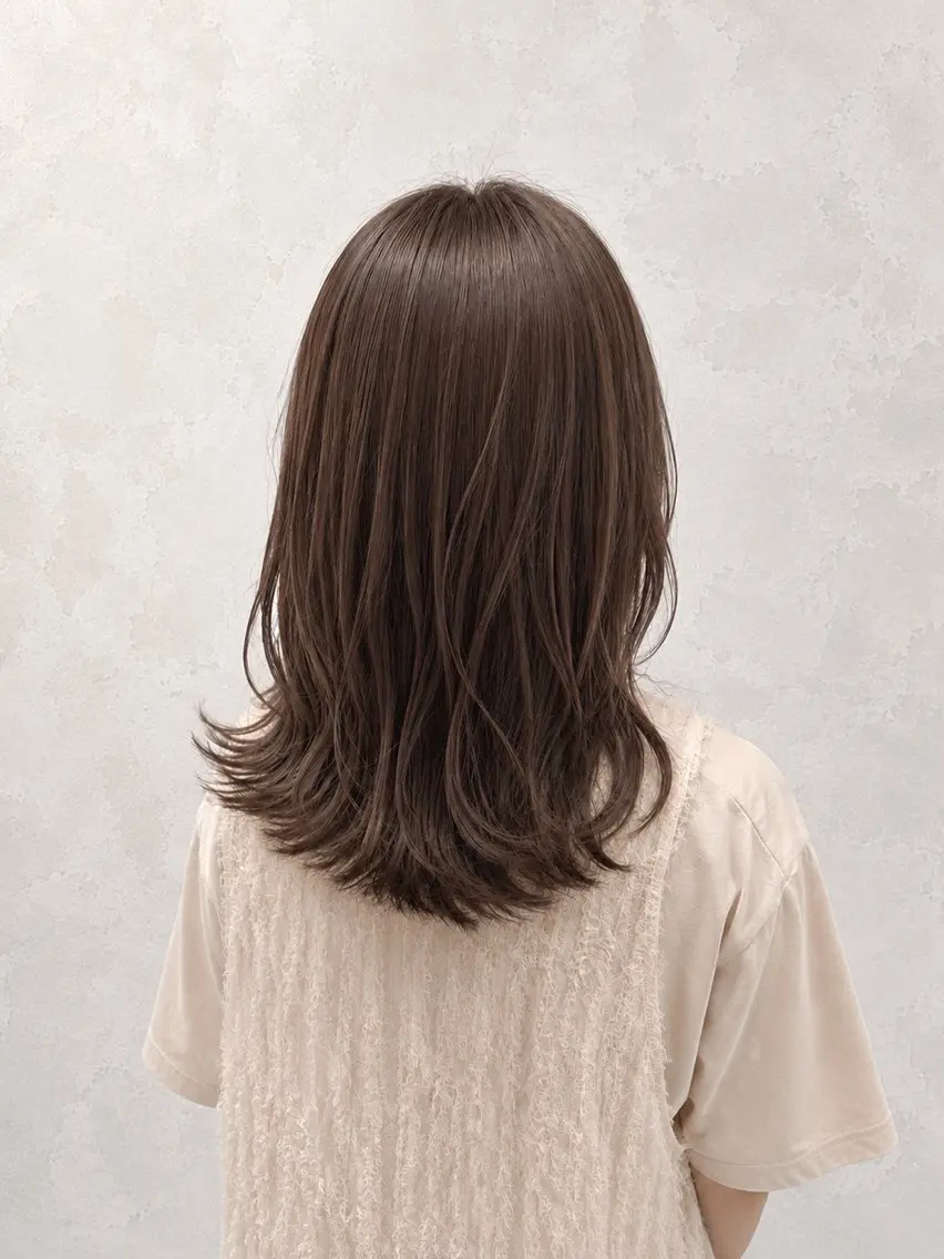 ロング カラー 透明感カラー ヘアカラー 🫧ツヤ髪/透明感 カラー🫧AOIのヘアスタイル