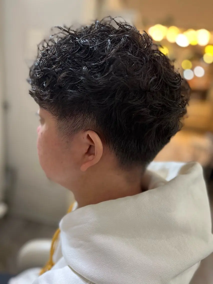 パーマ メンズ にしきたメンズ NAGIのヘアスタイル