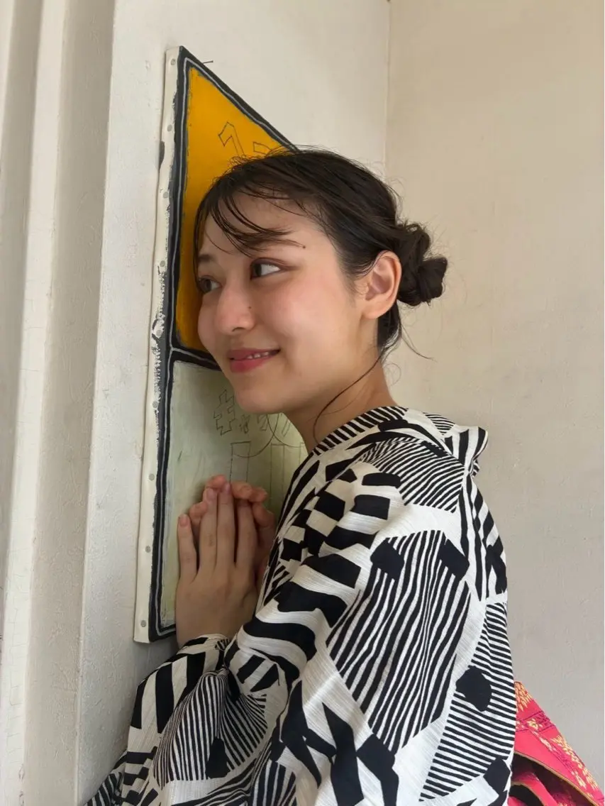 ヘアアレンジ 浴衣 【takk】 マーガレット ミカコのヘアスタイル