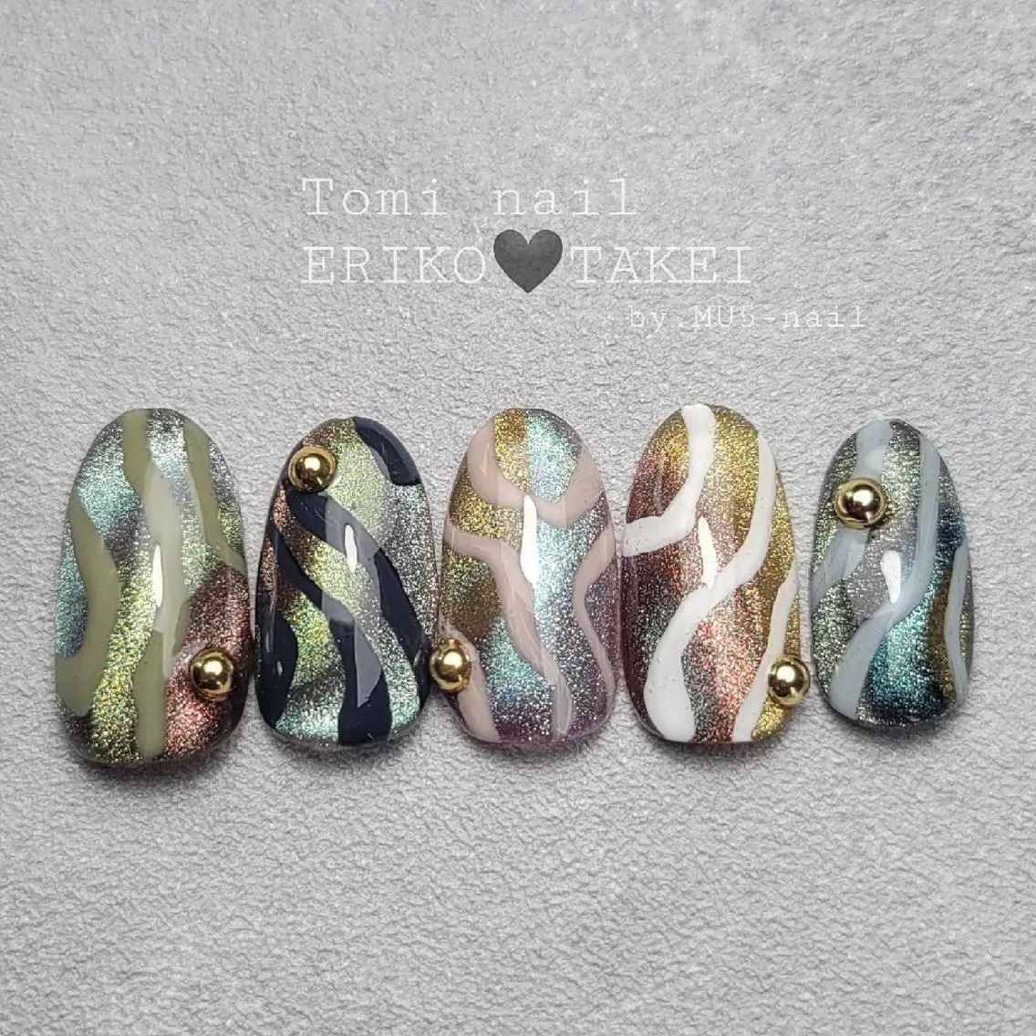 ネイル MU5-nail 金山ネイルサロンのネイルデザイン