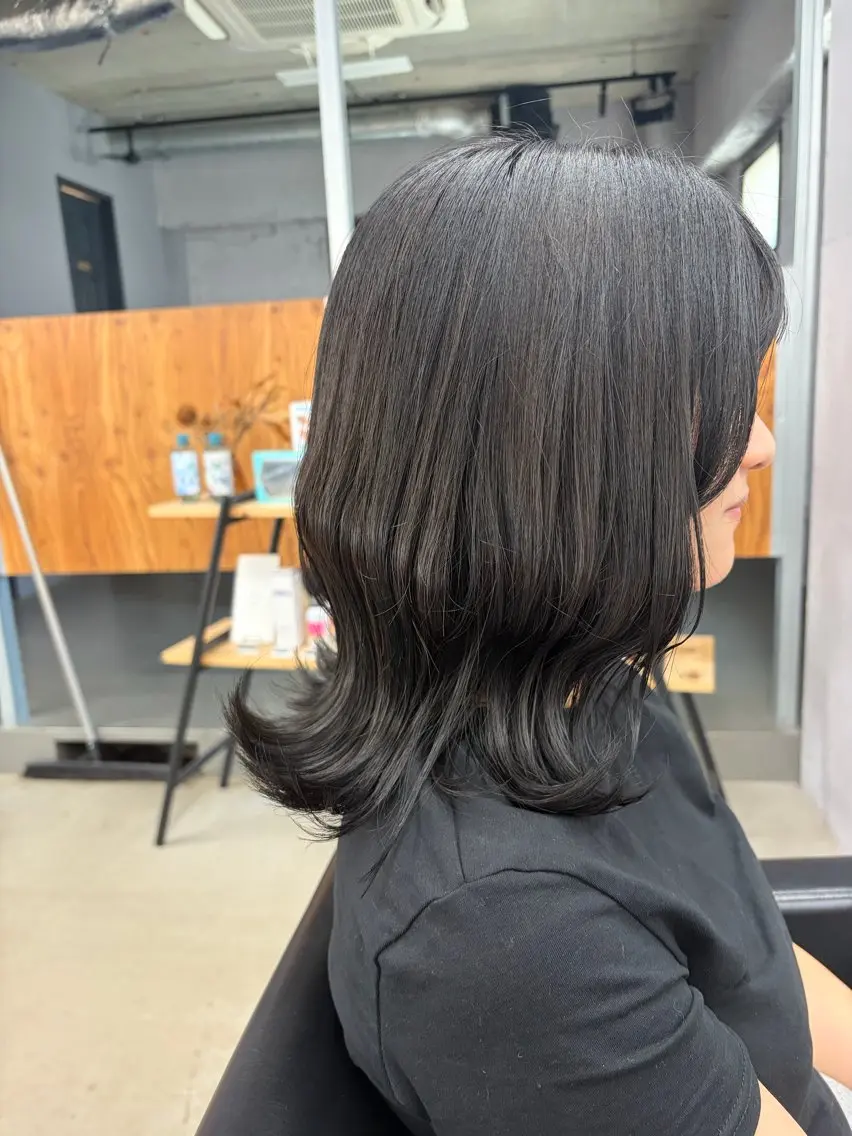 ミディアム en 岩立朱栞🕊️のヘアスタイル