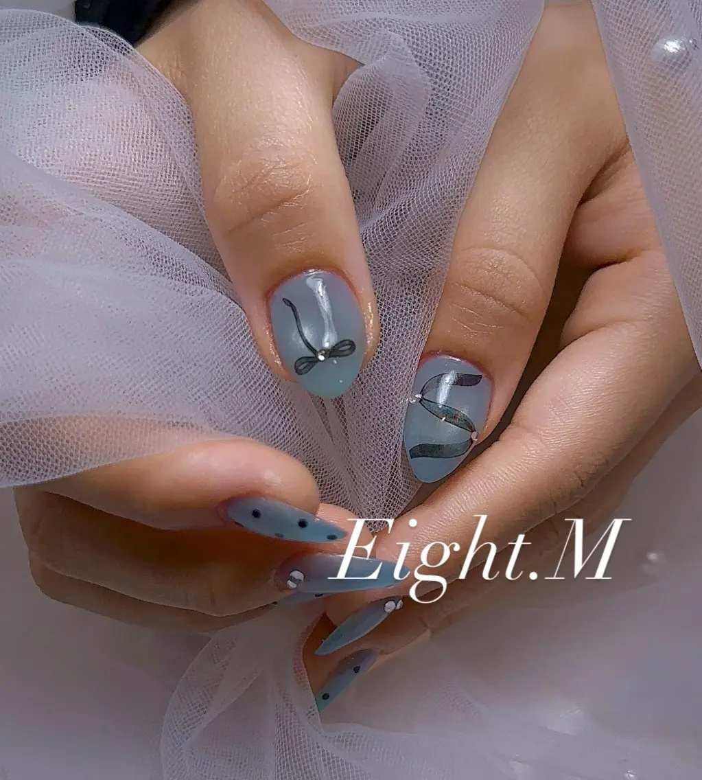 マツエク・マツパ ハンドネイル EIGHT .Mのネイルデザイン