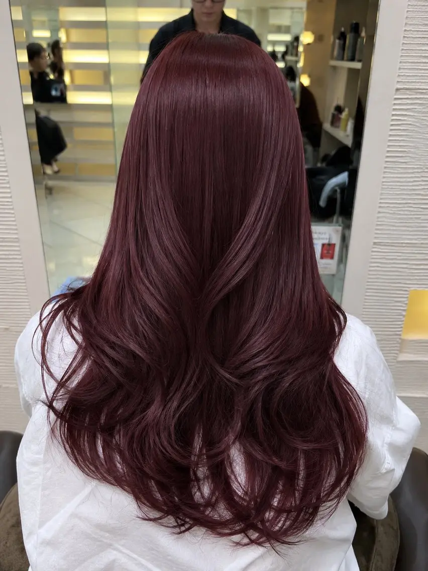 ロング カラー 銀座/透明感カラー/ 艶カラー/えるのヘアスタイル
