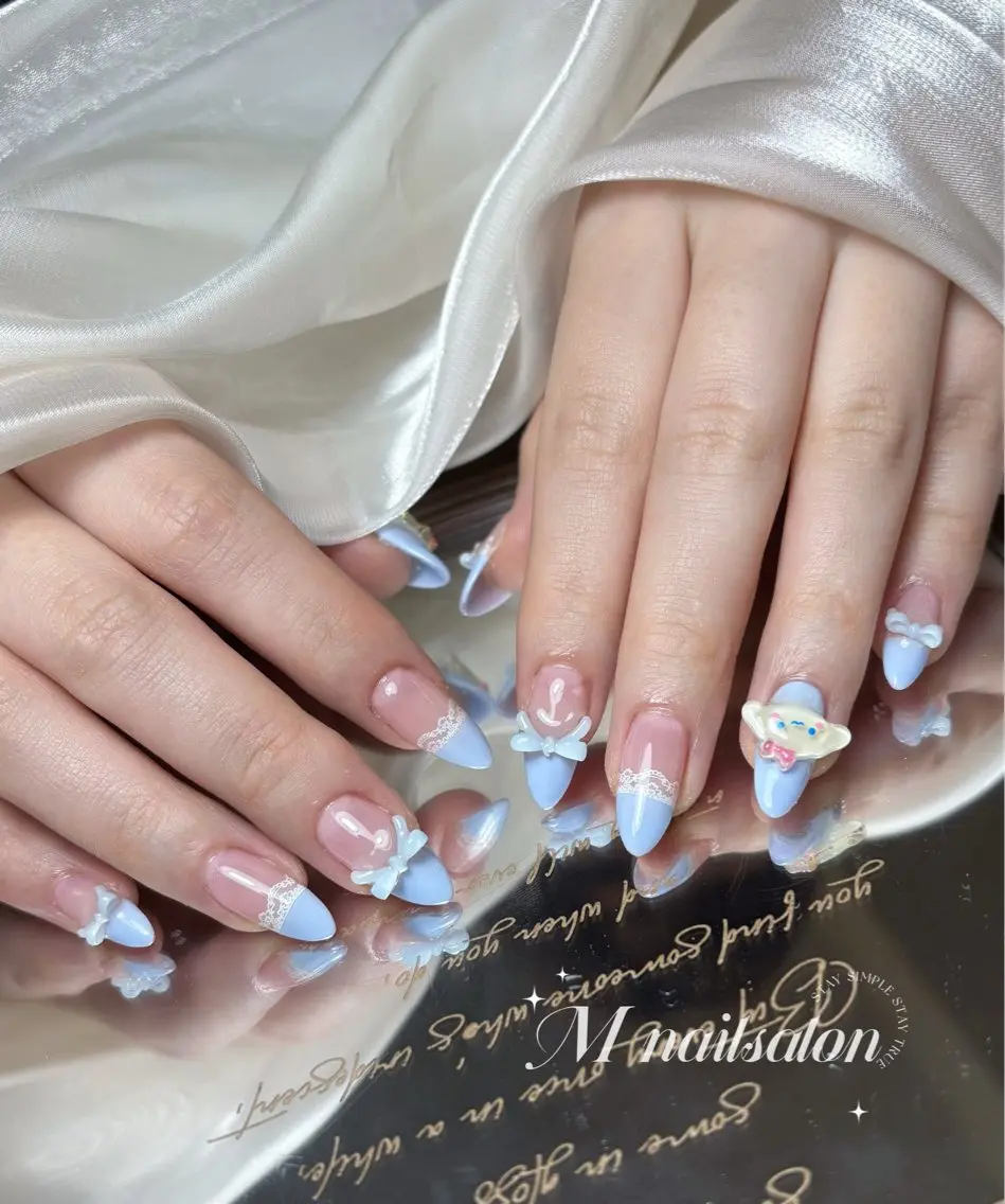 ネイル ハンドネイル M🌷nail 長さだし専門店のネイルデザイン