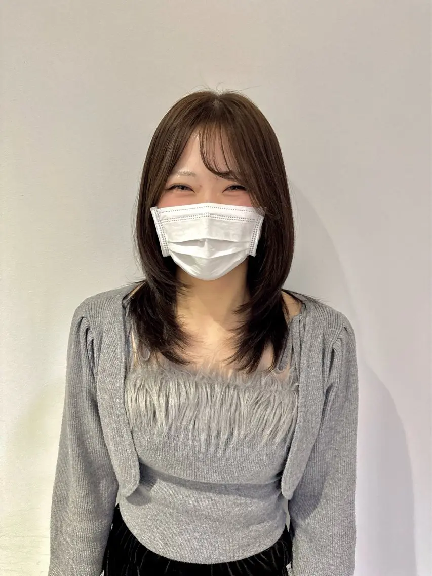 ロング 川崎 智優のヘアスタイル