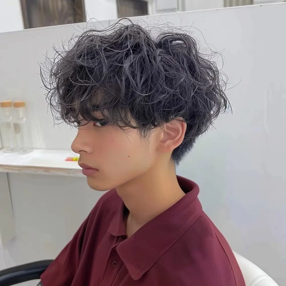 カット➕クリープパーマ✨️当日予約OK✨️の写真