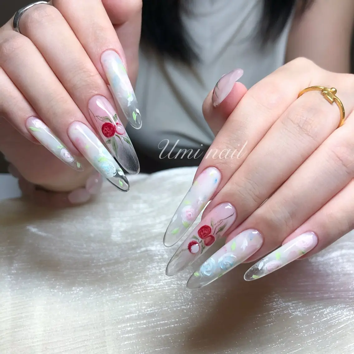 ネイル 日暮里 Umi Nailのネイルデザイン