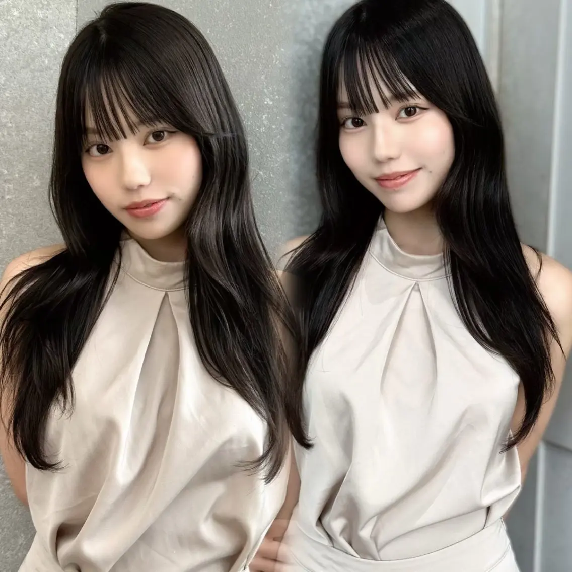 【艶カラー✨️】🐸ヘアカラー+内部補修トリートメント(超音波アイロン付き)🐸の写真