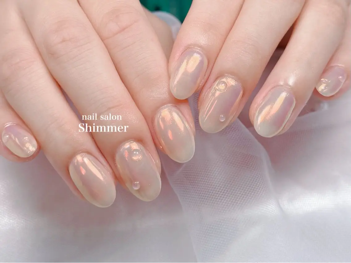 ネイル ハンドネイル Shimmer Risaのネイルデザイン