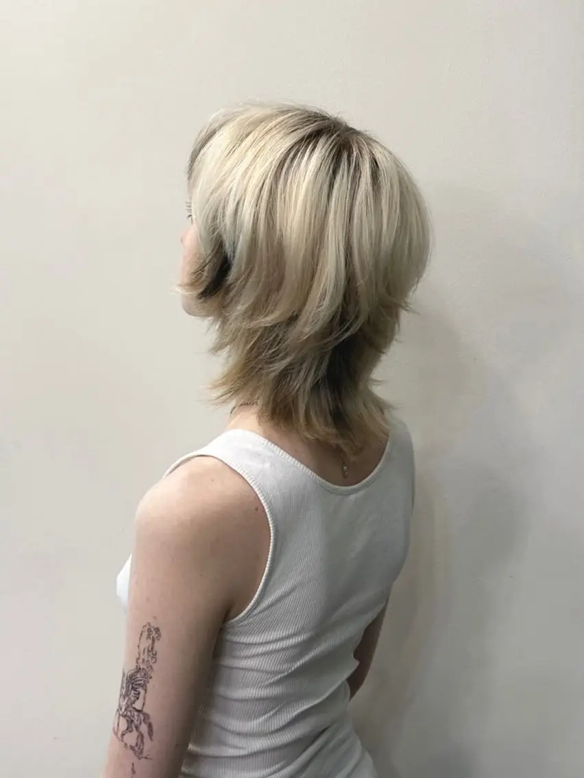 ミディアム トリートメント ウルフカット カラーモデル募集中 Rei🐈‍⬛/大宮のヘアスタイル