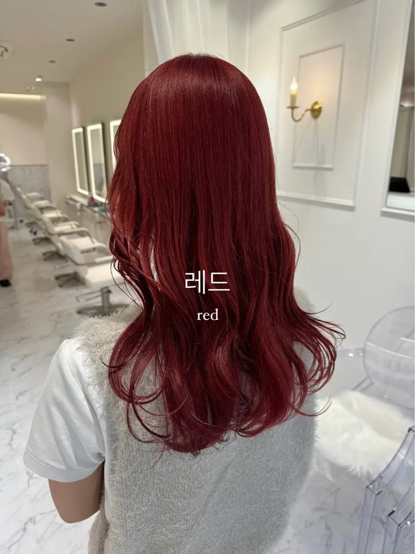 ロング カラー ヘアカラー ParveMix🍀 藤原愛未のヘアスタイル