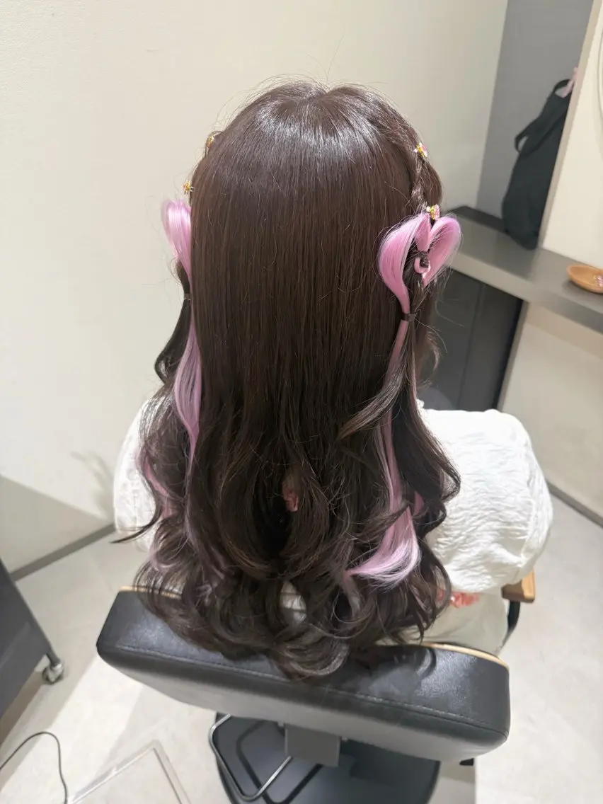 ヘアアレンジ ヘアセット 推し活・参列ヘア🎀 札幌ヘアセット専門のヘアスタイル