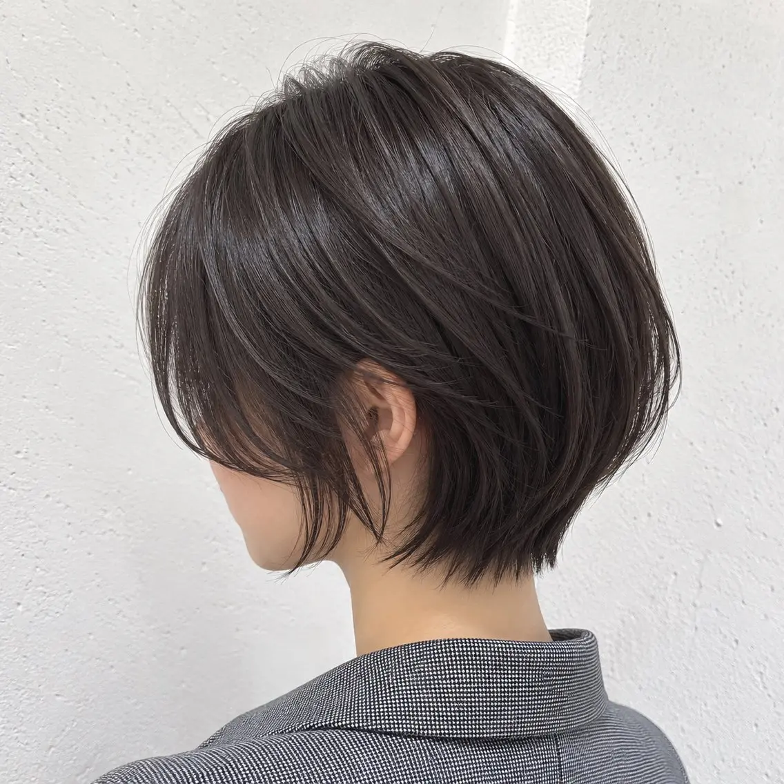 ショート 韓国ヘア🇰🇷／ 艶カラー鈴木萌愛🩶のヘアスタイル