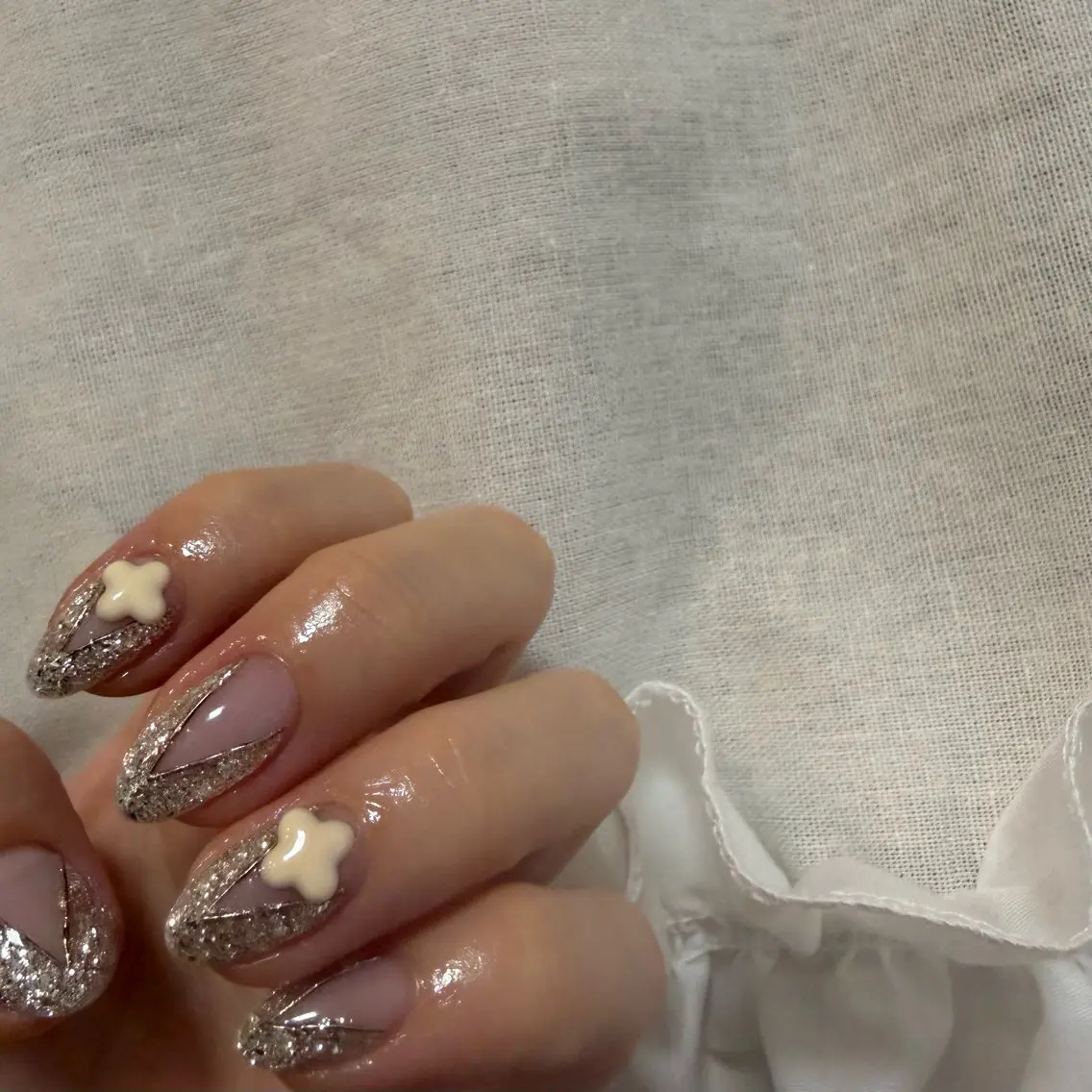 ネイル キラキラネイル ラメ(グリッター) ハンドネイル chai nail + eye📍鶴橋のネイルデザイン
