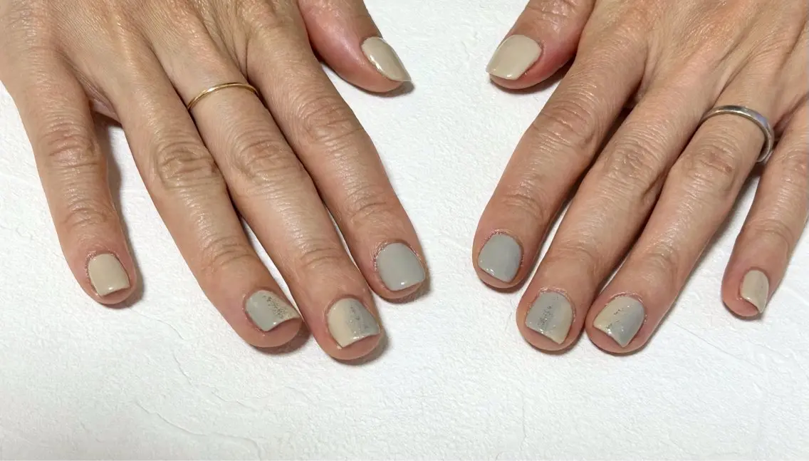 ネイル ジェルネイル 韓国ネイル メンズネイル パラジェル 春ネイル ハンドネイル kiki nail &brow二子玉川のネイルデザイン