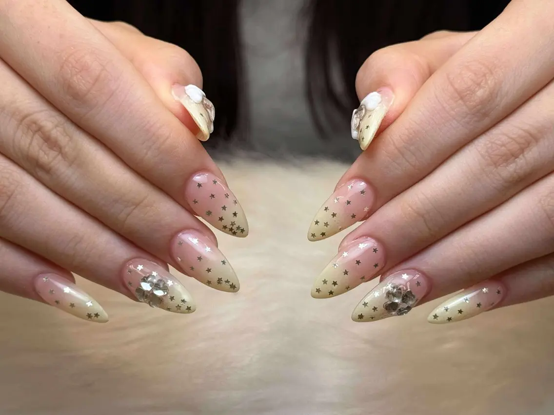 ネイル アートネイル フレンチネイル ジェルネイル ニュアンスネイル オフィスネイル ハンドネイル Jenn Nail Shinokuboのネイルデザイン