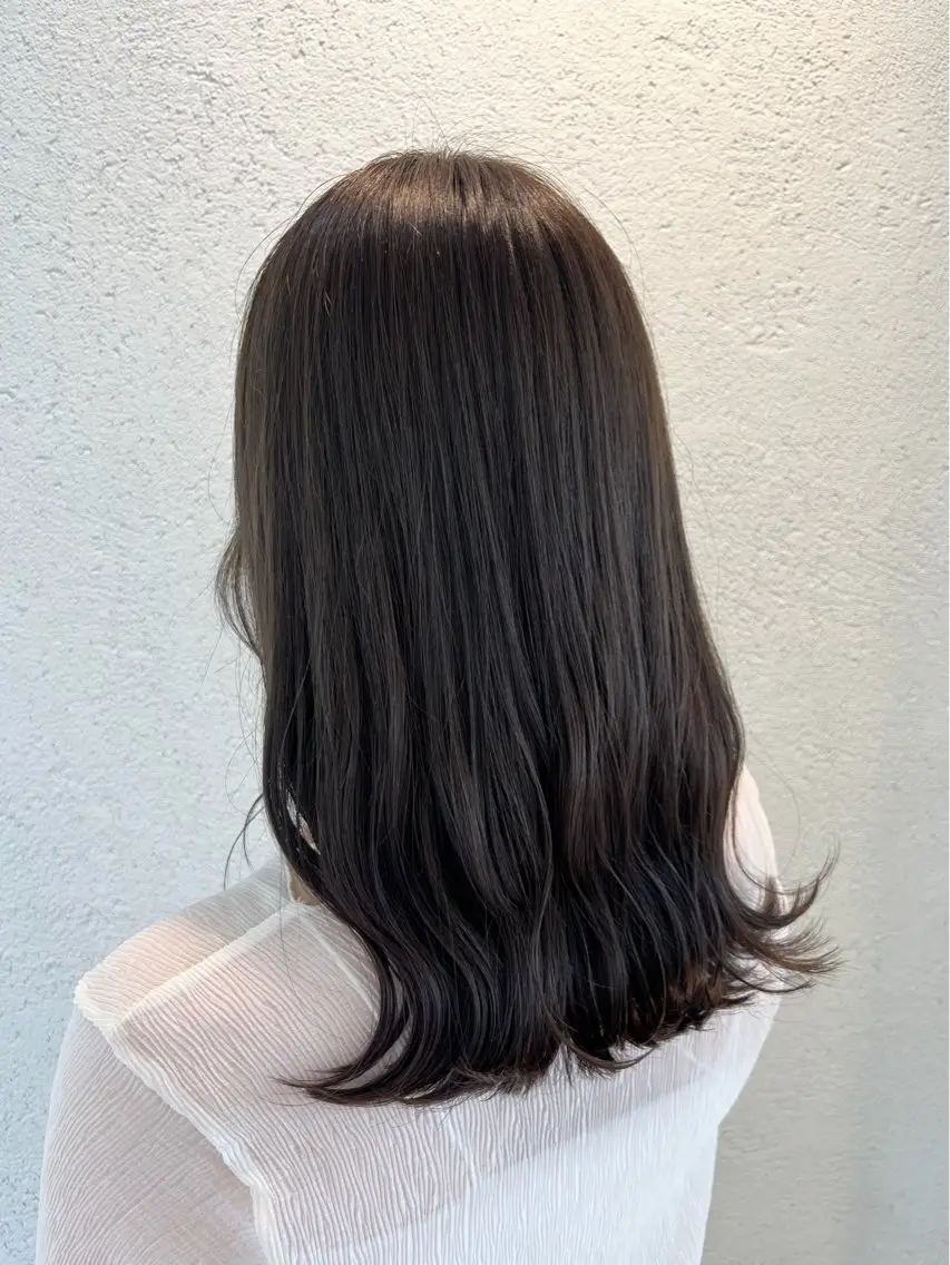セミロング Zina京都河原町店 rinaのヘアスタイル