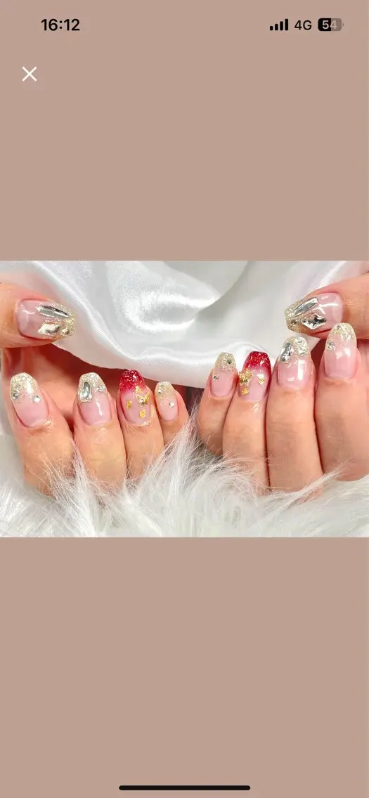 ネイル アートネイル ジェルネイル マグネットネイル 持ち込み パラジェル ハンドネイル Nail Neige🐈🌙のネイルデザイン