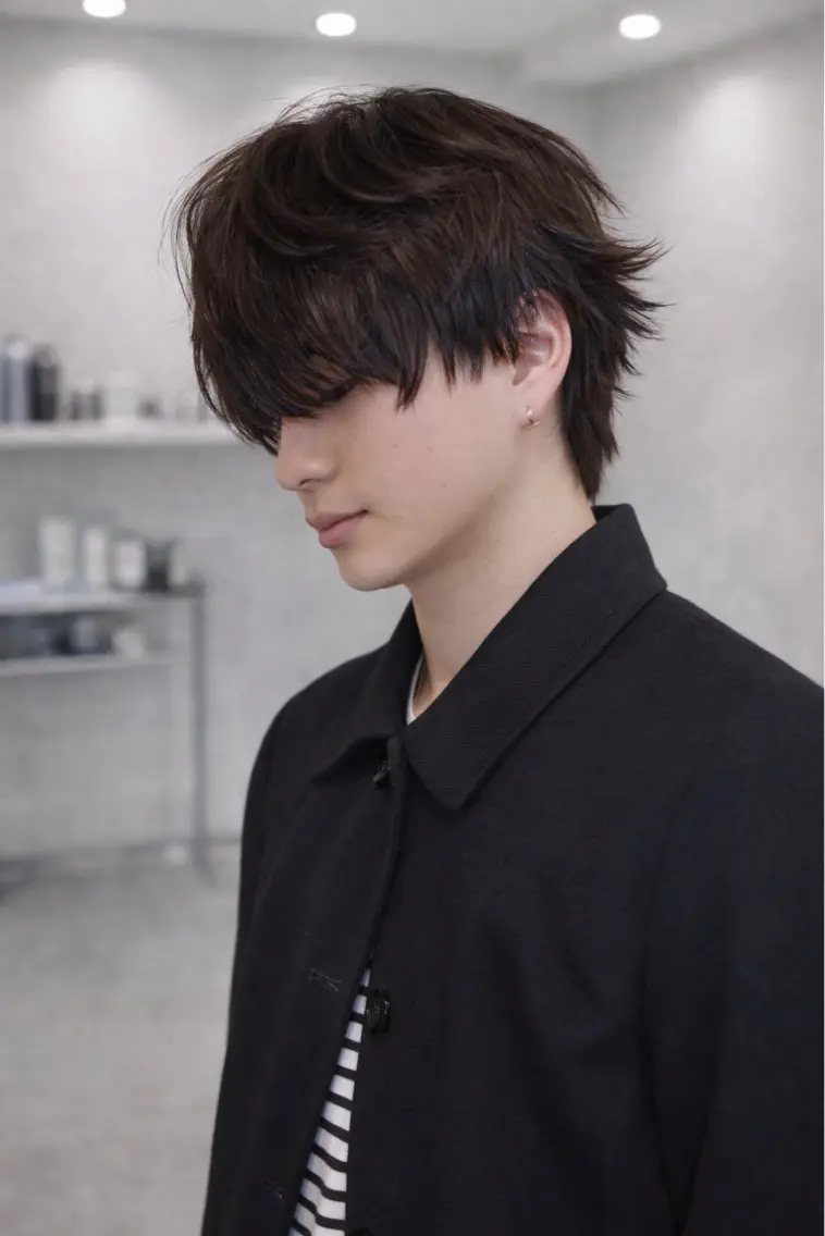 ショート 縮毛矯正 カット 縮毛矯正 メンズ縮毛矯正指名 No.1KAI🥰のヘアスタイル