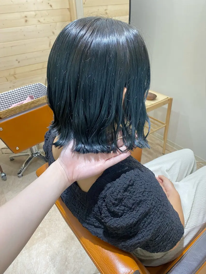 ミディアム カラー ヘアアレンジ ひなの .のその他イメージ