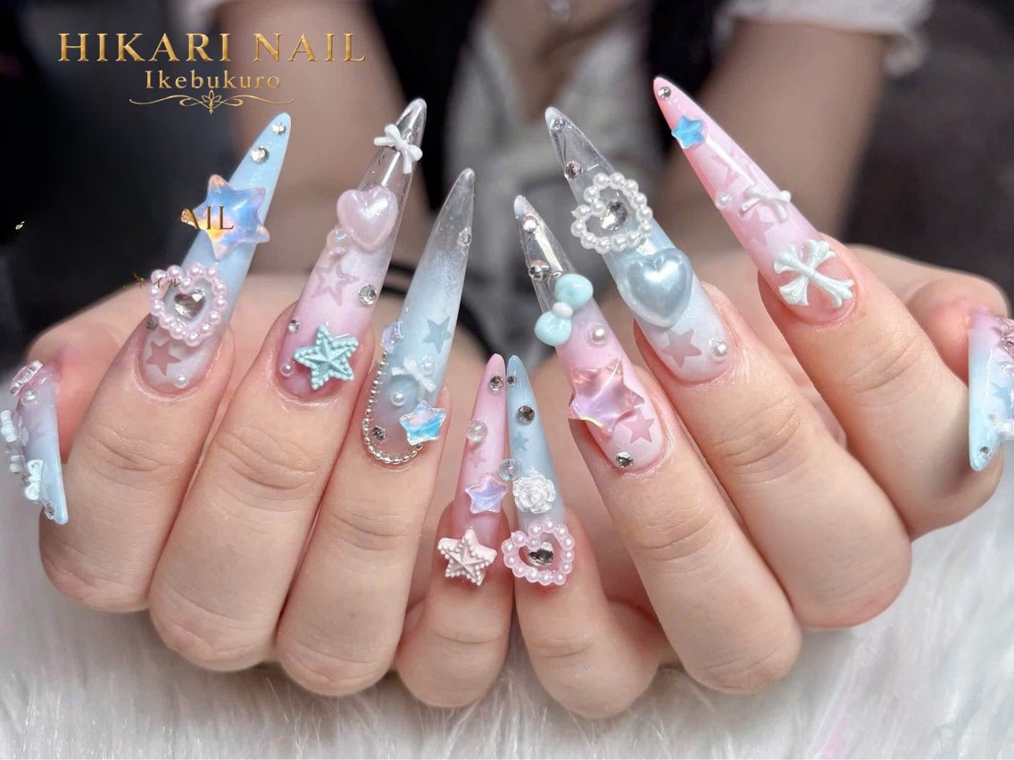 ネイル ハロウィン 持ち込み 冬ネイル クリスマス ハンドネイル HikariNail Ikebukuroのネイルデザイン
