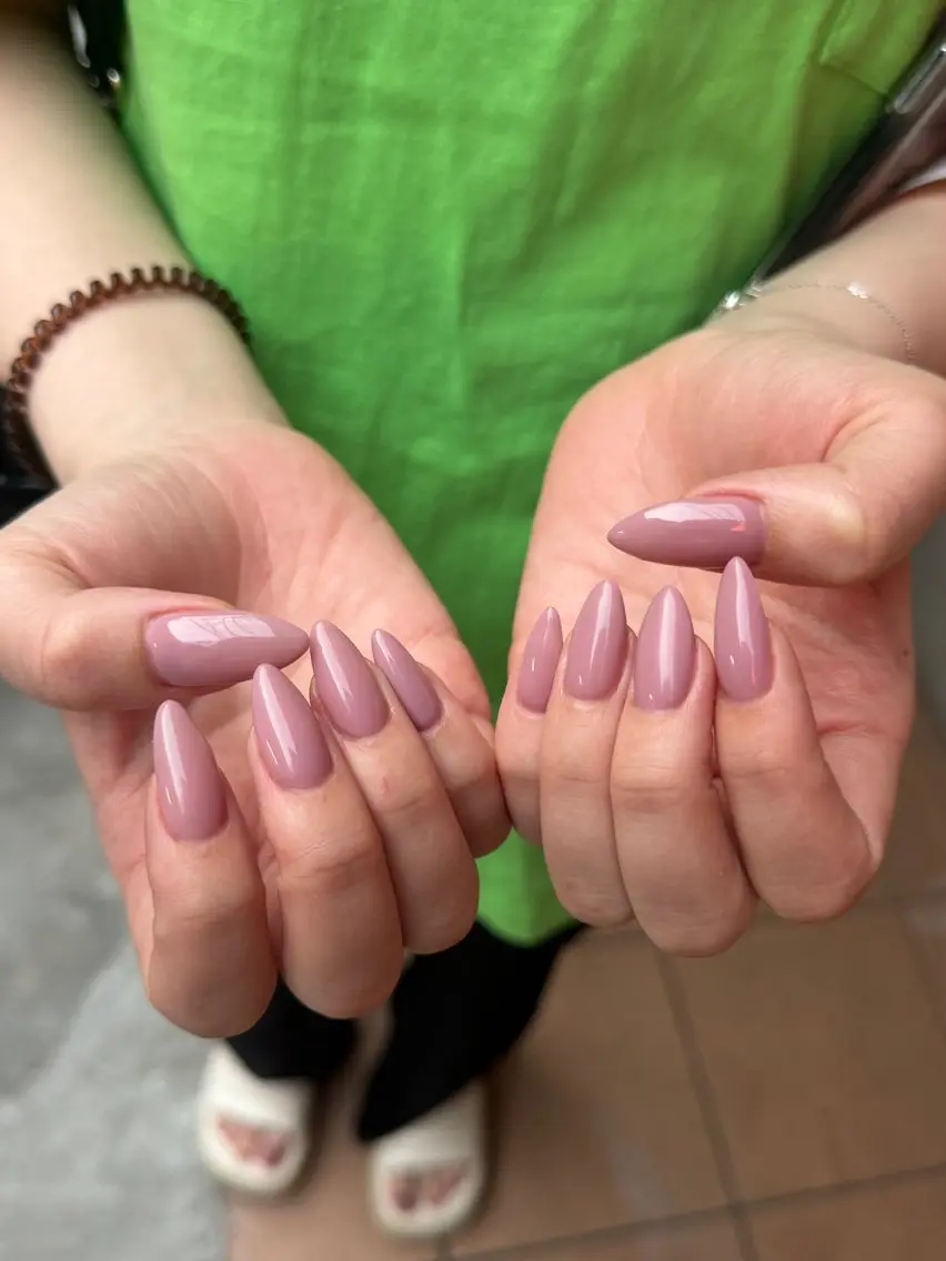 ネイル アートネイル オーロラネイル チークネイル フレンチネイル ガラスフレンチ 🎀🎀YooLi Nail Salonのネイルデザイン