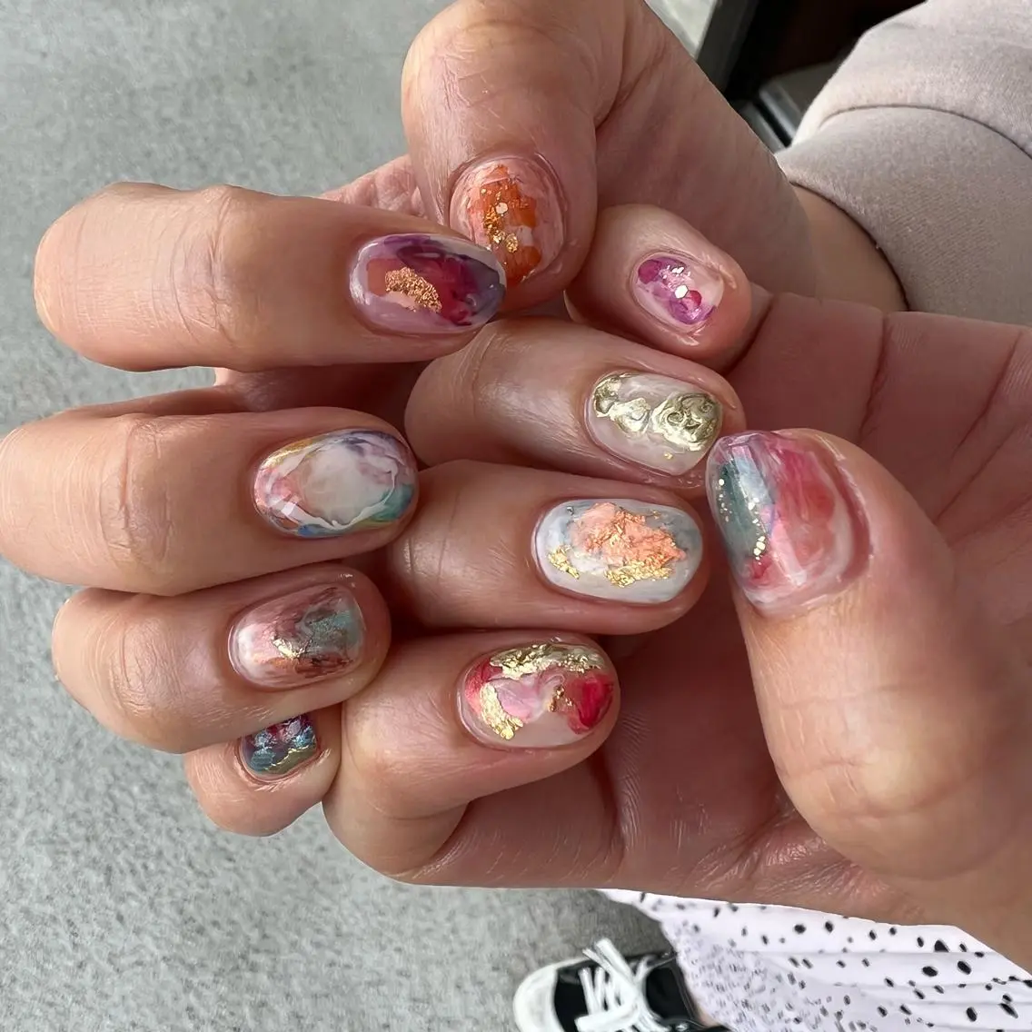ネイル 久々 もえみのネイルデザイン