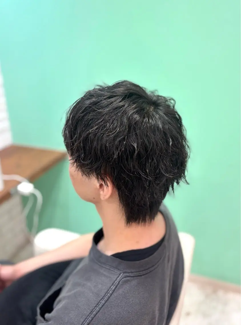 パーマ メンズ 髪質改善縮毛50% OFF/吉田 響歌♡のヘアスタイル